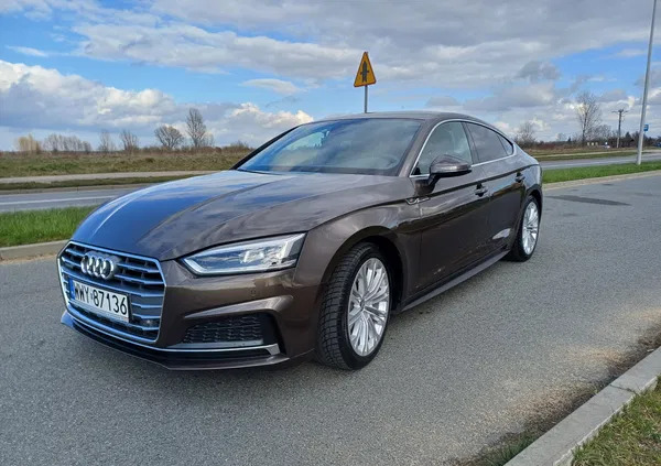 audi a5 mazowieckie Audi A5 cena 138375 przebieg: 80070, rok produkcji 2017 z Wyszków